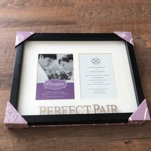 Keepsake frame with two 5x7 openings